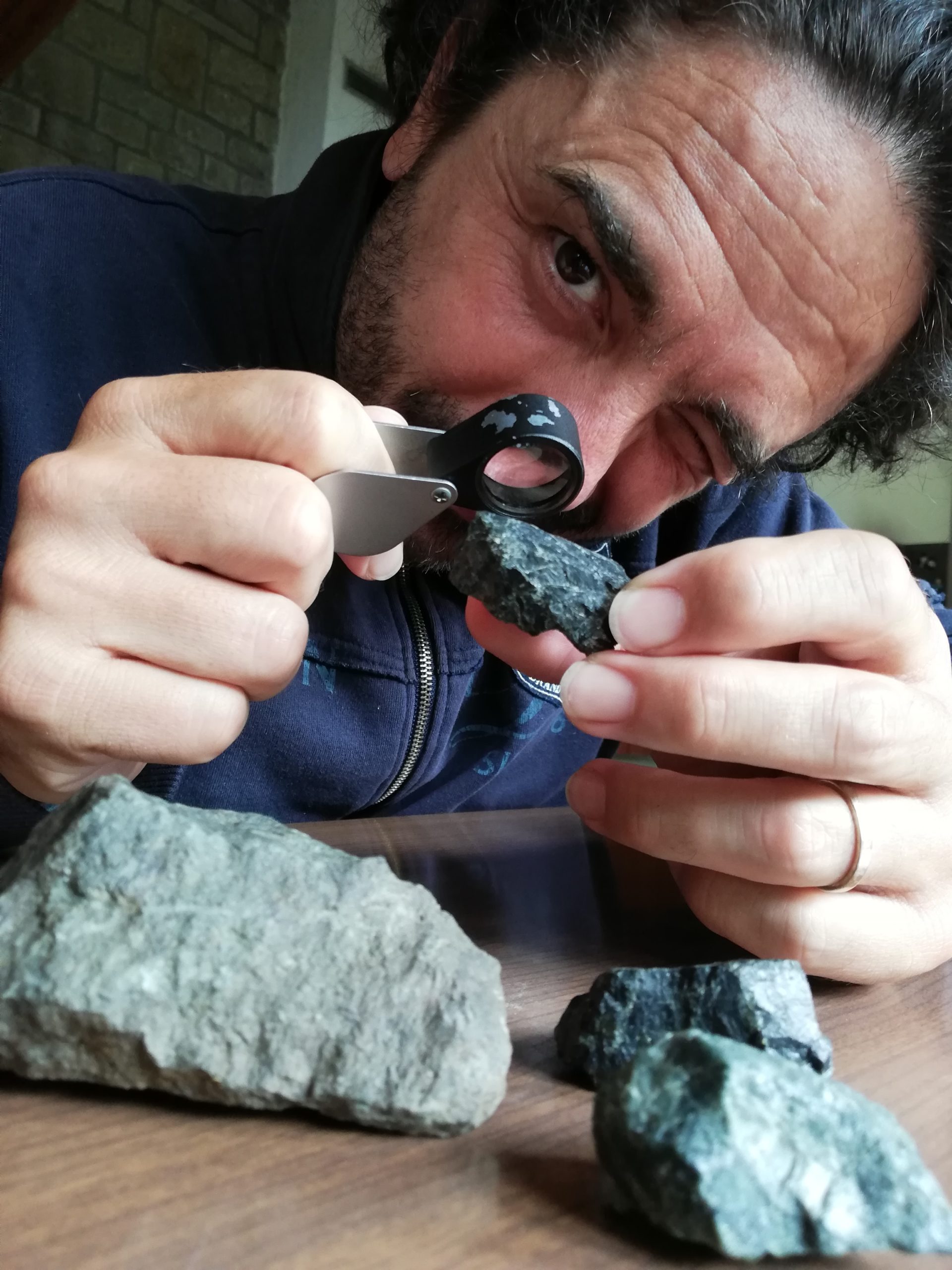 Michele e le rocce